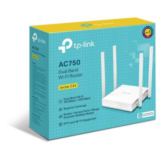 TP-Link C24 AC750 Dual-Band Wi-Fi Router (TP-Link C24 AC750 Dual-Band Wi-Fi Router)