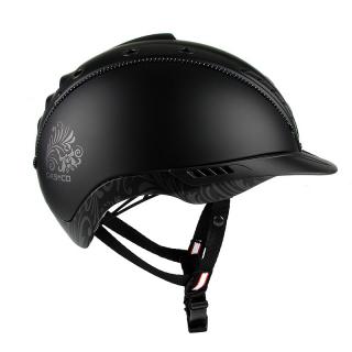 JAZDECKÁ PRILBA MISTRALL-2 BLACK FLORAL CASCO Farba: Black Floral, Veľkosť: XS/S 50-54cm
