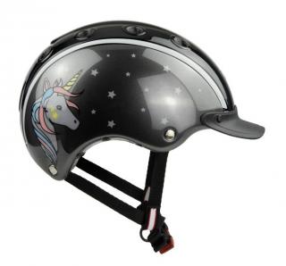 JAZDECKÁ PRILBA NORI UNICORN CASCO Farba: Black, Veľkosť: S 52-56cm