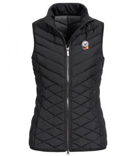 JAZDECKÁ VESTA DÁMSKA GILET BLACK WALDHAUSEN Farba: Black, Veľkosť: M