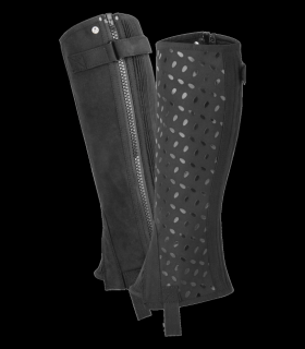 JAZDECKÉ MINI CHAPSY SILICON ELT Farba: Black, Veľkosť: WXXL