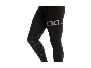 JAZDECKÉ NOHAVICE DÁMSKE PLATINUM TIGHTS AA Farba: Black, Veľkosť: XXS