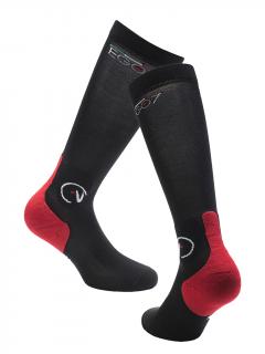 JAZDECKÉ PODKOLIENKY UNISEX EGO7 Farba: Black, Veľkosť: 39/42