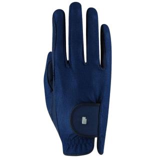 JAZDECKÉ RUKAVICE ROECK GRIP LITE ROECKL Farba: Navy blue, Veľkosť: 6,0