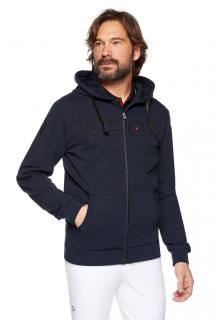 MIKINA PÁNSKA ZIP EGO7 Farba: Navy blue, Veľkosť: L