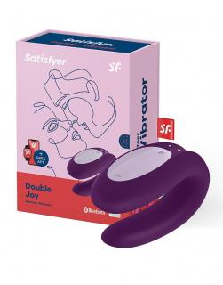 Double Joy Partner Vibrator Violet