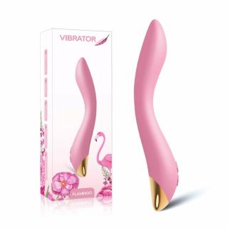 Vibrátor Flamingo light pink