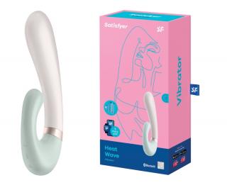 Vibrátor Satisfyer Heat Wave Connect App (Mint)