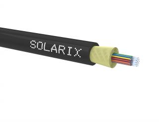 DROP1000 kabel Solarix 24vl 9/125 4,0mm LSOH Eca černý SXKO-DROP-24-OS-LSOH