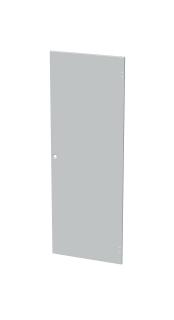 Dveře plechové pro LC-50, 33U, šířky 600, plné, RAL 7035, 1-bodový zámek