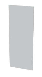 Dveře plechové pro LC-50, 42U, šířky 800, plné, RAL 7035, 1-bodový zámek