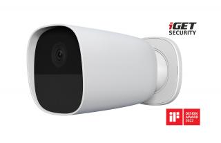 iGET SECURITY EP26 White - venkovní /vnitřní bateriová FullHD kamera se zvukem
