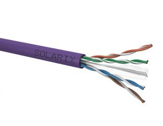 Instalační kabel Solarix CAT6 UTP LSOH Dca-s2,d2,a1 100m/box SXKD-6-UTP-LSOH