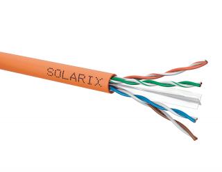 Instalační kabel Solarix CAT6 UTP LSOHFR B2ca-s1,d1,a1 500m SXKD-6-UTP-LSOHFR-B2ca