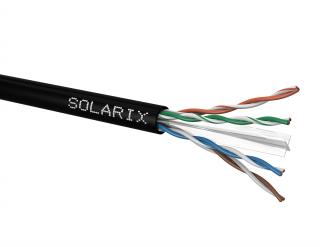 Instalační kabel Solarix CAT6 UTP PE Fca venkovní 500m/cívka SXKD-6-UTP-PE