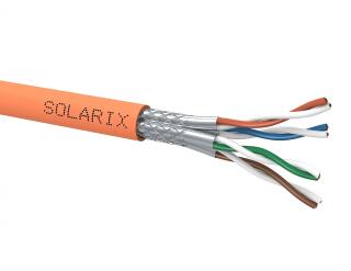 Instalační kabel Solarix CAT7 SSTP LSOHFR B2ca-s1,d1,a1 1000 MHz 500m/cívka SXKD-7-SSTP-LSOHFR-B2ca