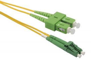 Patch kabel 9/125 LCapc/SCapc SM OS 1m duplex SXPC-LC/SC-APC-OS-1M-D