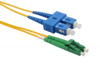 Patch kabel 9/125 LCapc/SCupc SM OS 1m duplex SXPC-LC/SC-APC/UPC-OS-1M-D