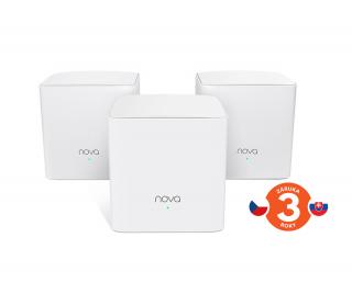 Tenda MW5c (3-pack) Nova Wireless Mesh Gigabit Router 802.11ac/a/b/g/n,1200 Mb/s