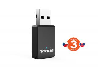 Tenda U9 Wireless AC650 Dual Band USB Adapter, 802.11a/ac/b/g/n, 633Mbps