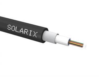 Univerzální kabel CLT Solarix 12vl 50/125 LSOH Eca OM2 černý SXKO-CLT-12-OM2-LSOH
