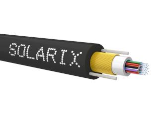 Venkovní DUCT kabel Solarix 24vl 9/125 HDPE Fca černý SXKO-DUCT-24-OS-HDPE