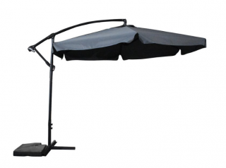 Ekspan Veľký ZÁHRADNÝ SLNEČNÍK 350cm Barva: ŠEDÁ