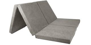 FIMEX Praktická rozkládací matrace pro hosty TWIN 120x195x7cm Vzor: šedá