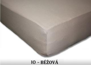 FIT Detská prestieradlá140g / m2 Barva: 10 béžová, Rozměr: 70x140 cm