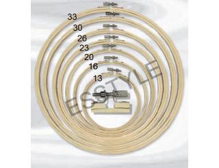 Kruh na vyšívanie bambusový 23 cm