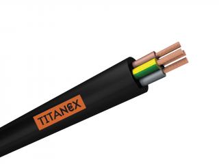 Gumený kábel TITANEX H07 RN-F Rozmer: 1 × 1,5