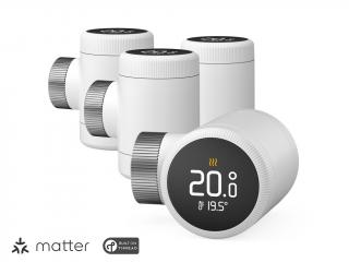 Inteligentná termostatická hlavica tado° X - Quatro Pack, 4 ks (105208)