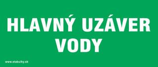 Hlavný uzáver vody