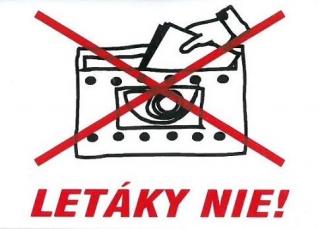 Letáky NIE !