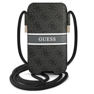 GUESS Univerzálna taška na telefón Guess 6,1" GUPHM4GDGR sivá