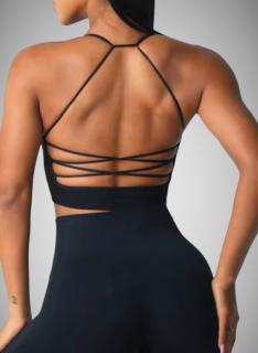 Push-up top black Royal Veľkosť: L