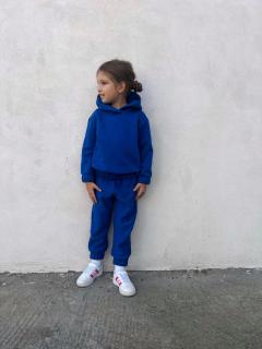 Mikina oversize detská 152, Čokoládová