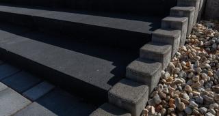Betónový Schod Blok 100x35x15cm grafitový