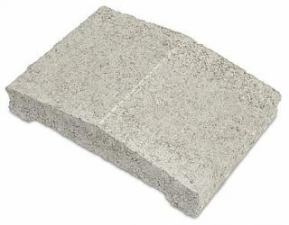 CASSER Plotová strieška 20,5x30x7cm granito