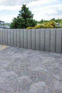 Palisáda PADOVA 100 cm sivá
