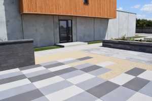 Platňa Terrazza grande 80x40x5,5cm grafitová