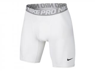 Funkčné elastické šortky Nike PRO 6" COOL COMPRESSION biele