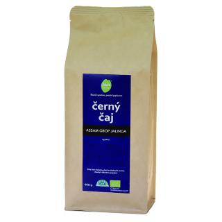 Bio čierny čaj Assam GFBOP Chardwar, väčšie balenie Hmotnost: 400 g