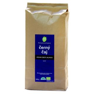 Bio čierny čaj Assam GFBOP Chardwar, väčšie balenie Hmotnost: 900 g