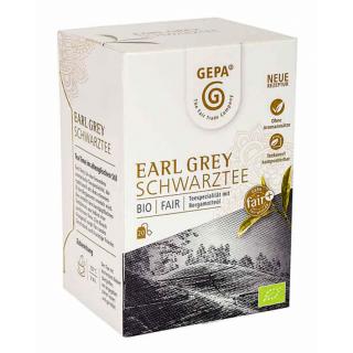 Bio čierny čaj Earl Grey, porciovaný 20 x 1,7 g