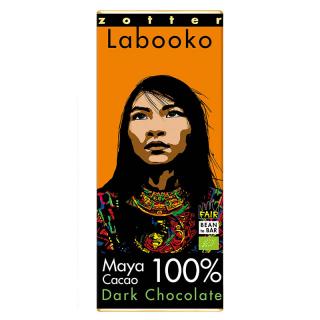 Bio horká čokoláda Zotter Mayské kakao 100%