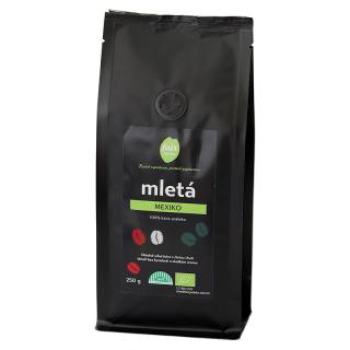 Bio mletá káva Mexiko, 250 g
