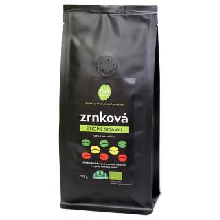 Bio zrnková káva Etiópia Sidamo, 1000 g