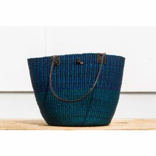 Bolga taška cez rameno premium z Ghany, rôzne farby, 43 cm Barva: Modrá
