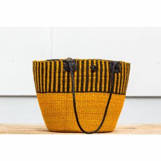 Bolga taška cez rameno premium z Ghany, rôzne farby, 43 cm Barva: Tygří